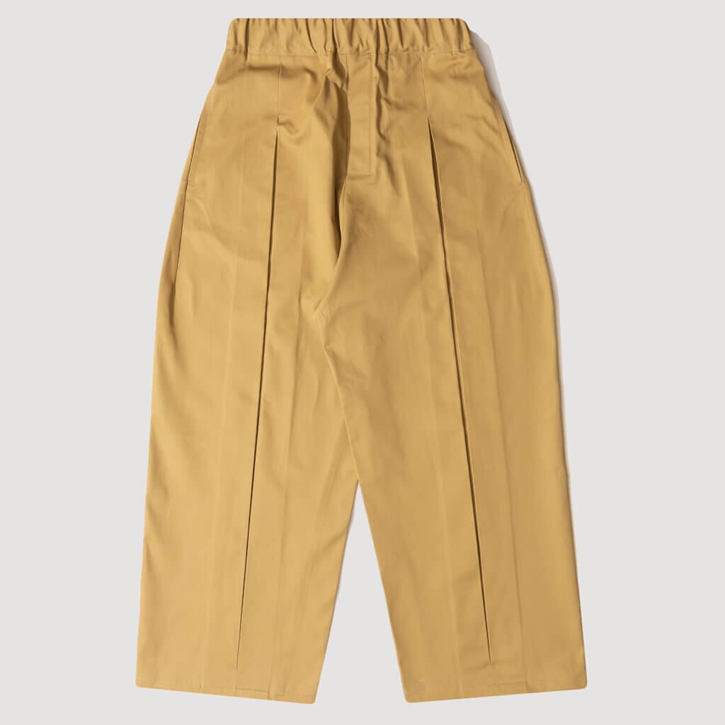 Box Pleat Trousers - Navy | Sage Nation | Peggs & Son.