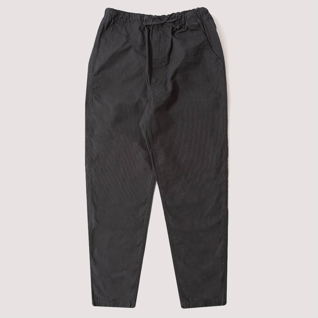 Box Pleat Trousers - Navy | Sage Nation | Peggs & Son.