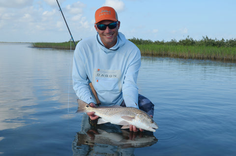 man with fish