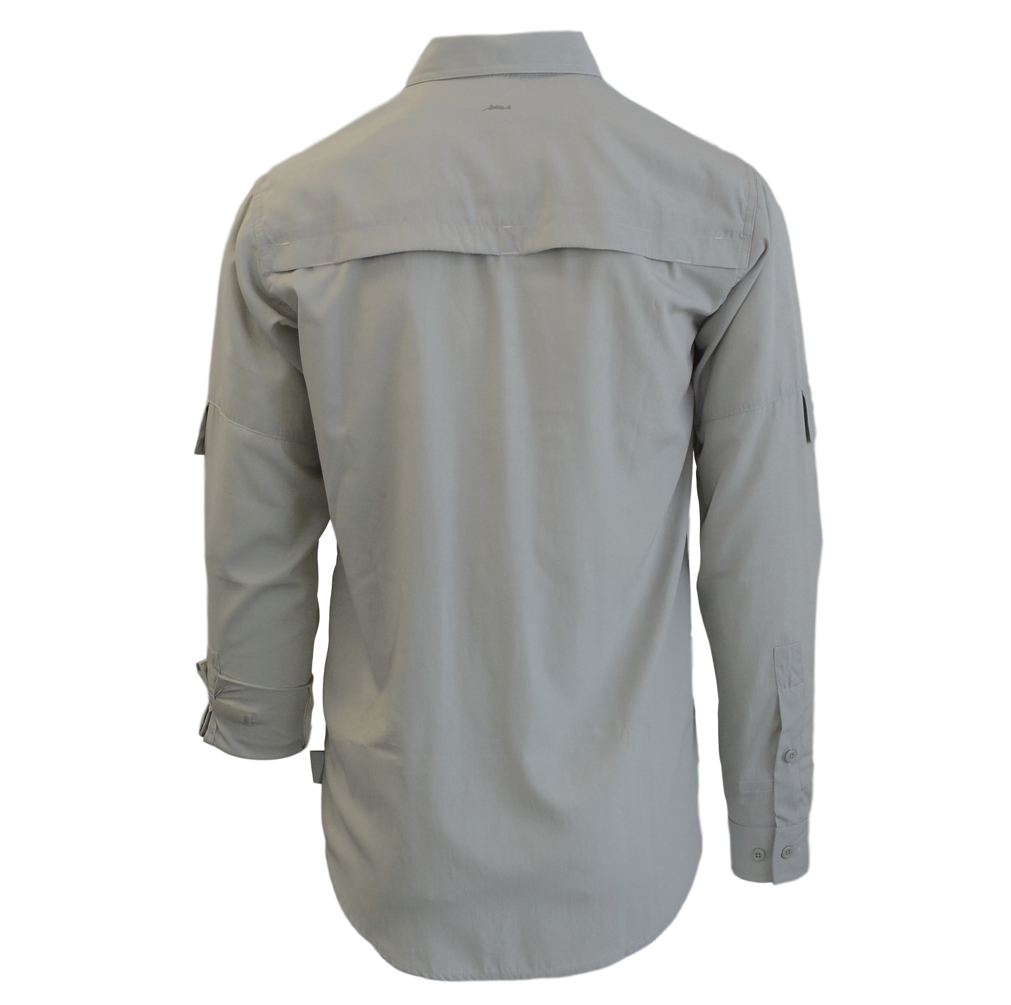 MEN'S POLYESTER SHORT SLEEVE FISHING SHIRT