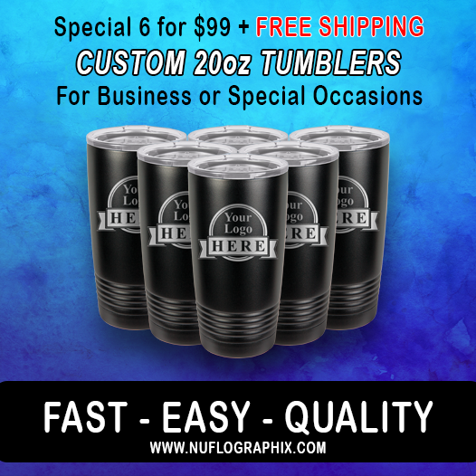 30 oz Personalized Construction Tumbler - Laser Engraved – Avito