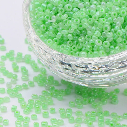 2mm white glass seed beads, 50g - 1kg – Charms Galore