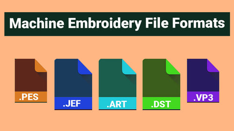 What Are The Embroidery File Formats?