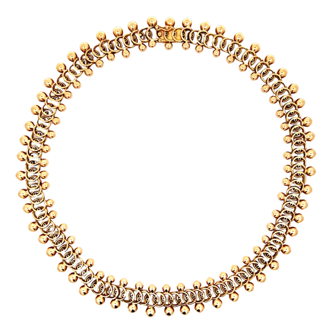 Vintage 18-karat gold necklace, 1950s
