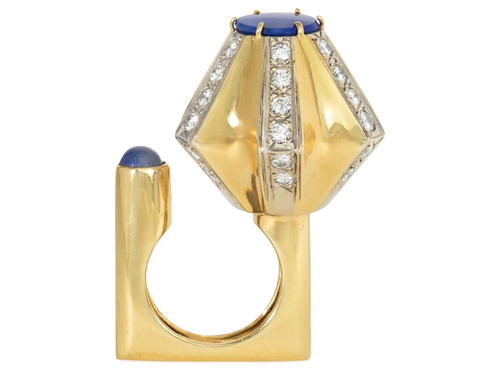 Dinh Van for Cartier ring, courtesy Kentshire Galleries.