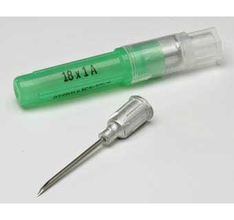 MONOJECT™ VET NEEDLE ALUMINUM HUB INVERTED - BEVEL –