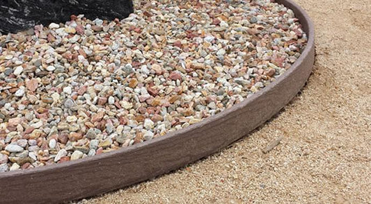 Brown river rock 2″ – 5″