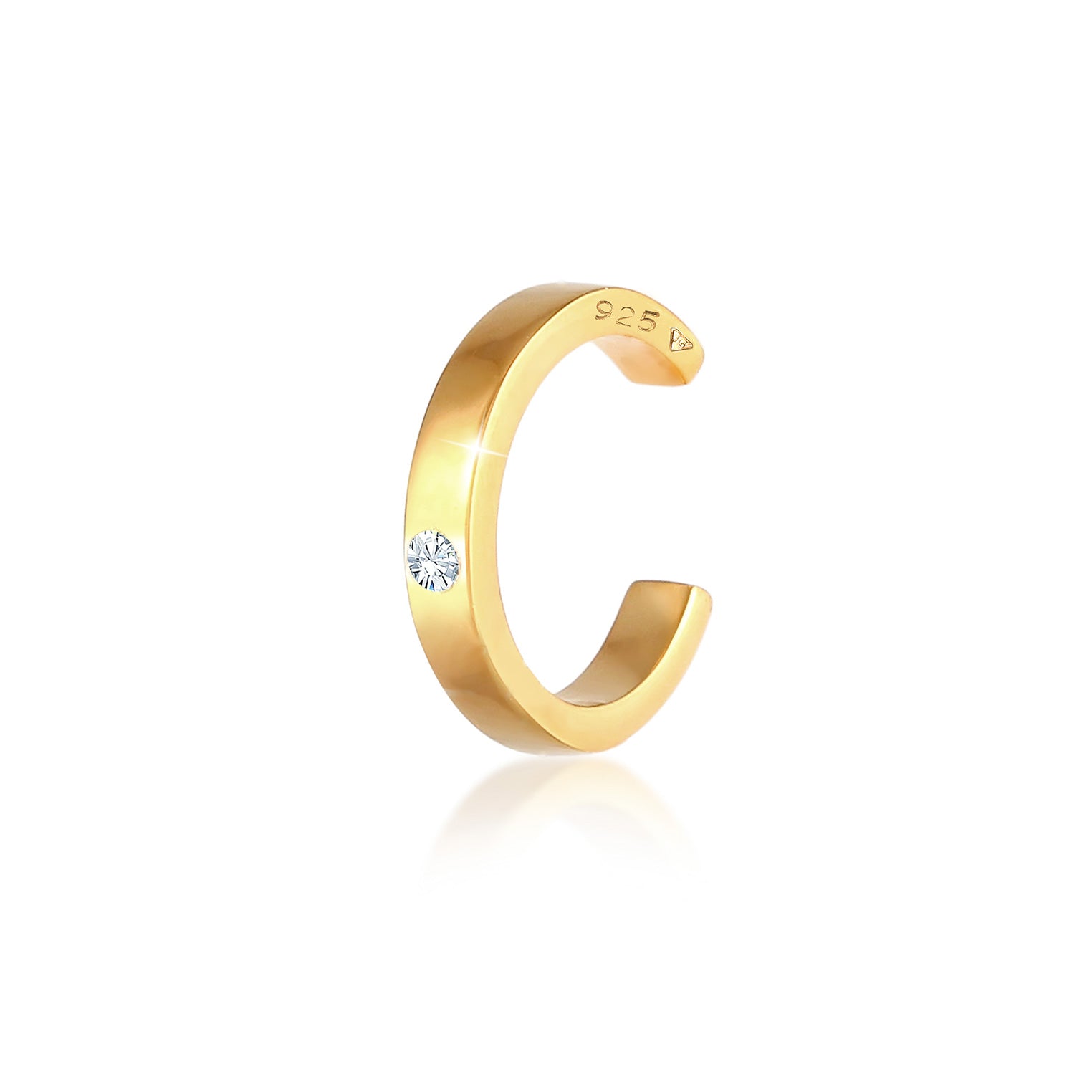 ear single crystal cuff | Elli Jewelry –