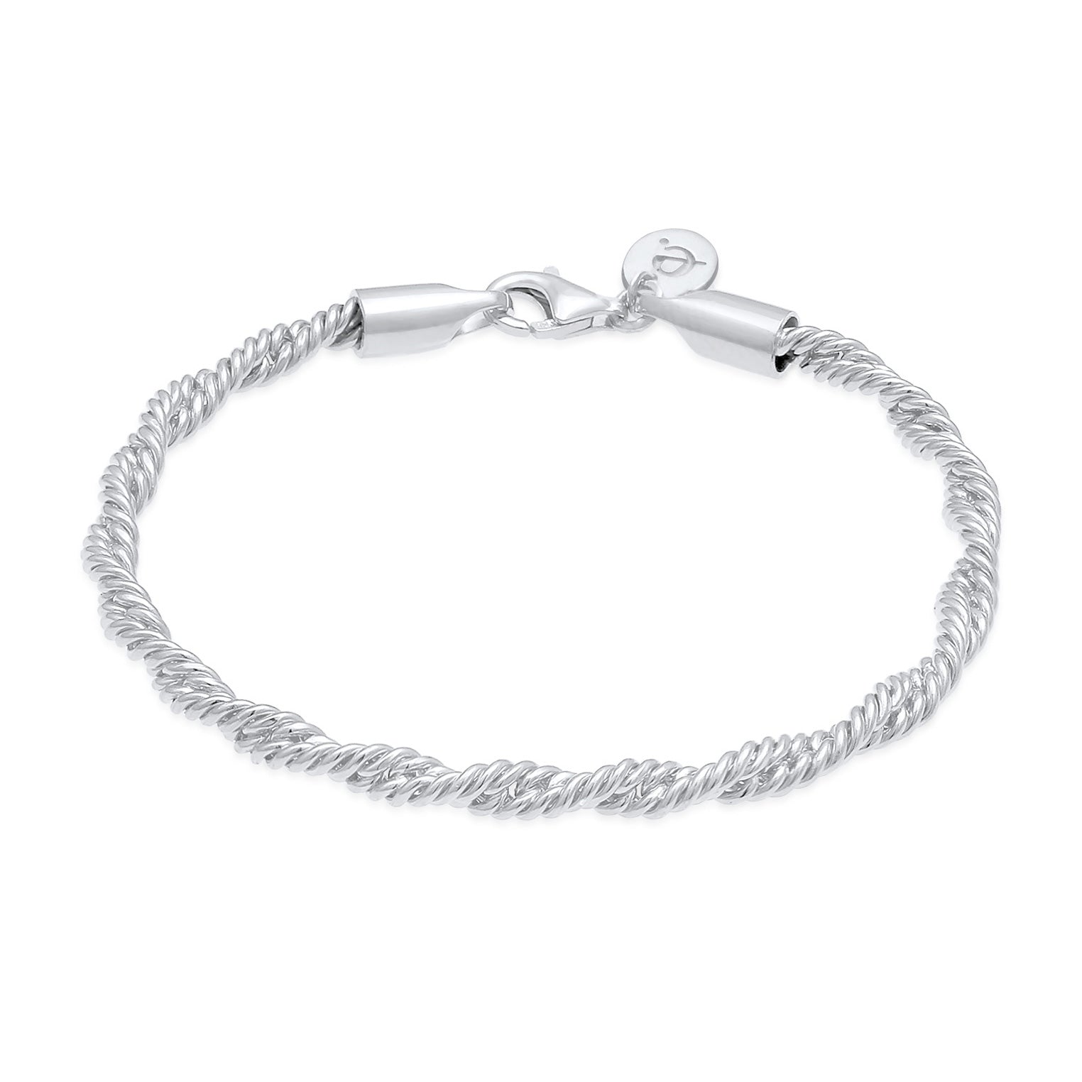 Panzerkette Massiv Maskulin Unisex 925 – Elli Jewelry Silber