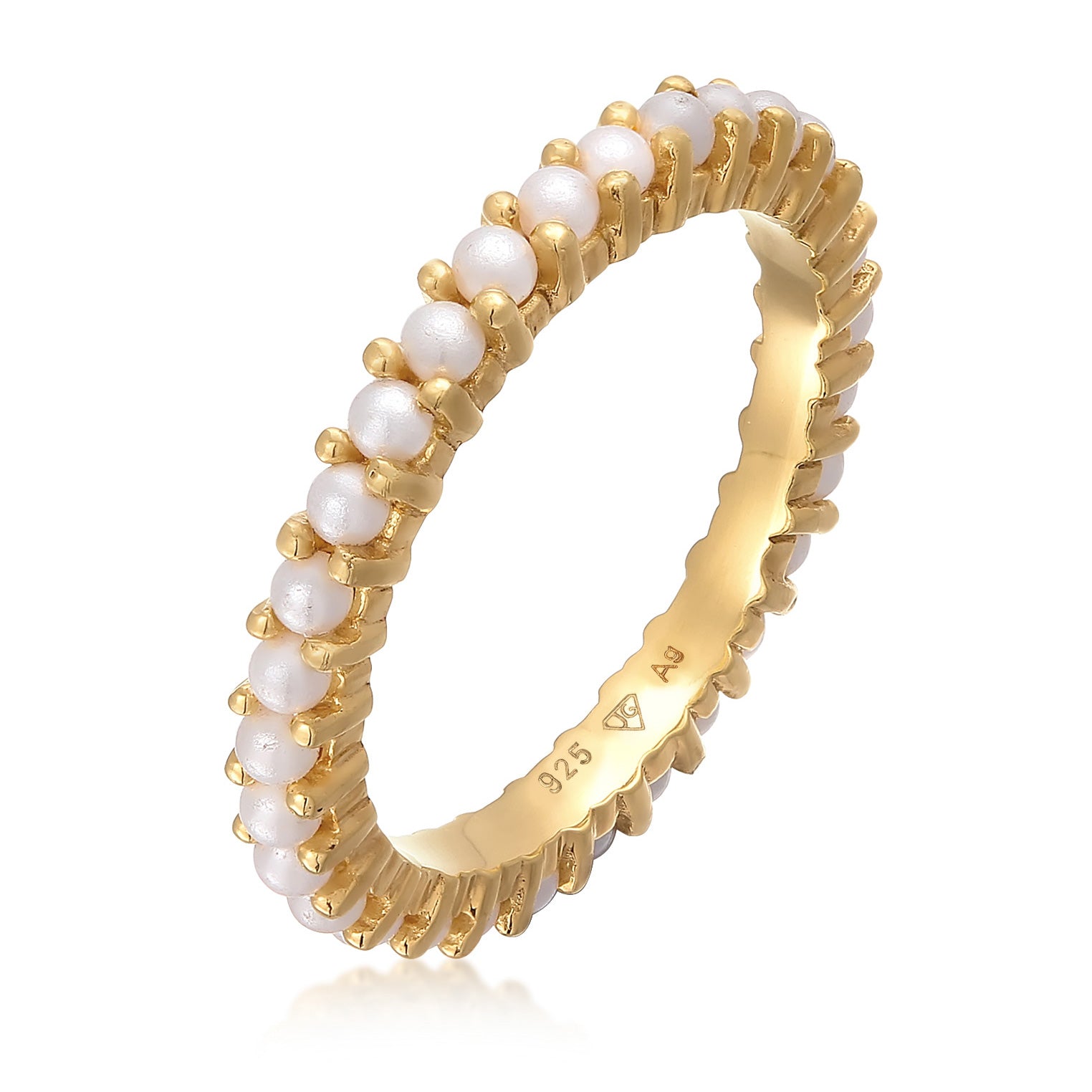 Ring Memoire Glasperlen – Elli Jewelry