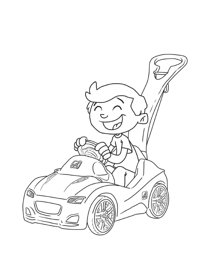 Whisper Ride Cruiser Coloring Page