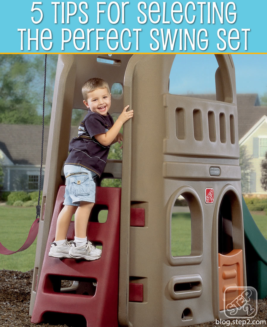 tips for selecting the perfect swing set