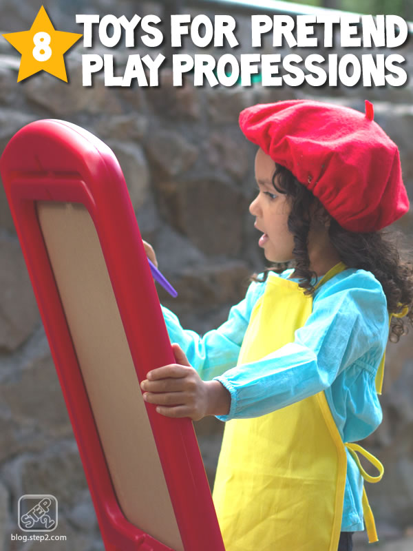 8 toys for pretend play professions