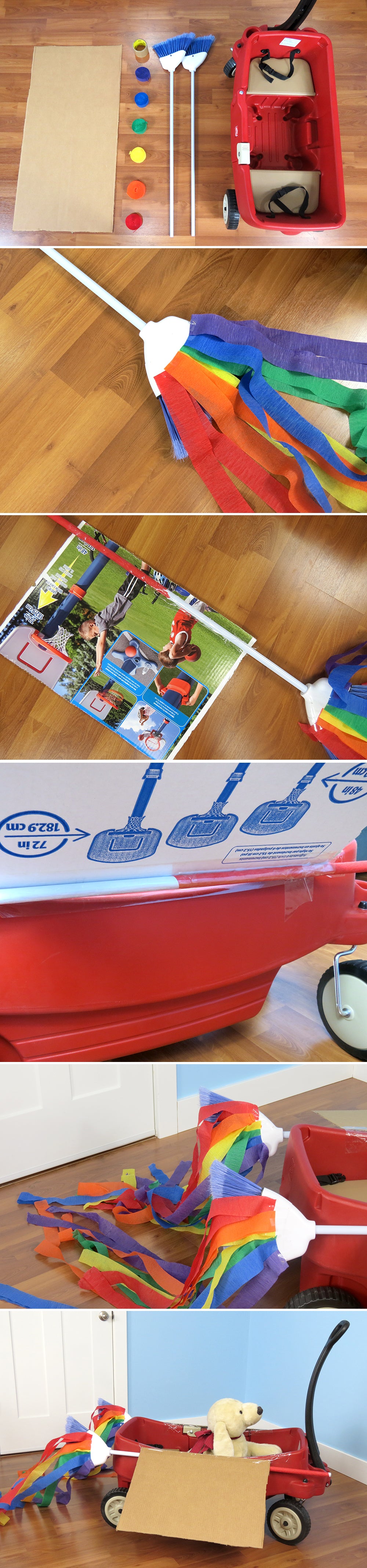 Create Your Own Rocket Ship from a Step2 Wagon - Inspired by Inside Out character Bing Bong