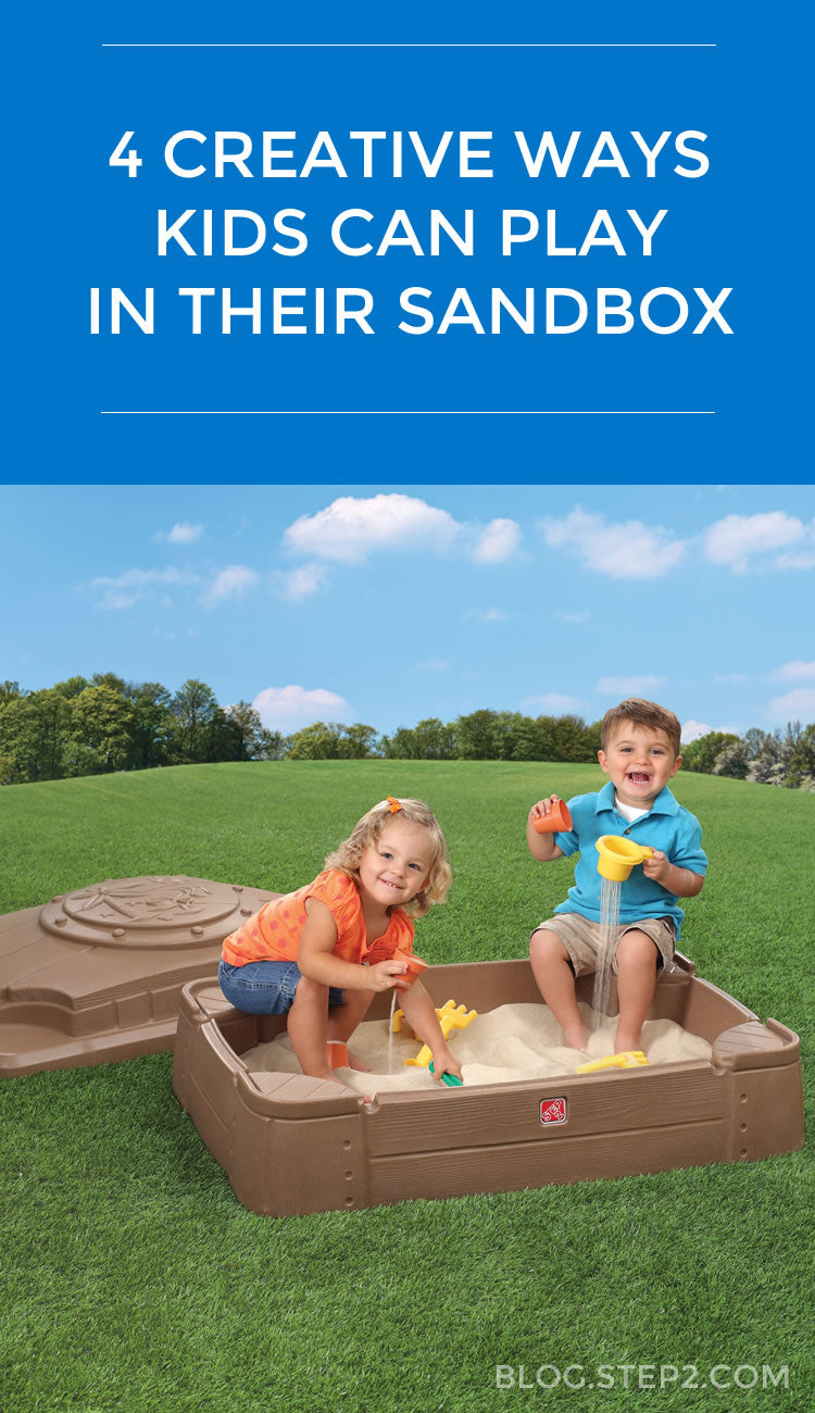 4 Creative Ways Kids Can Play in their Sandbox - Play Tips and More from Step2 Blog