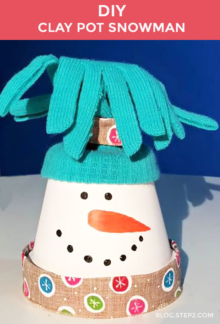 DIY Clay Pot Snowman | Step2 Blog