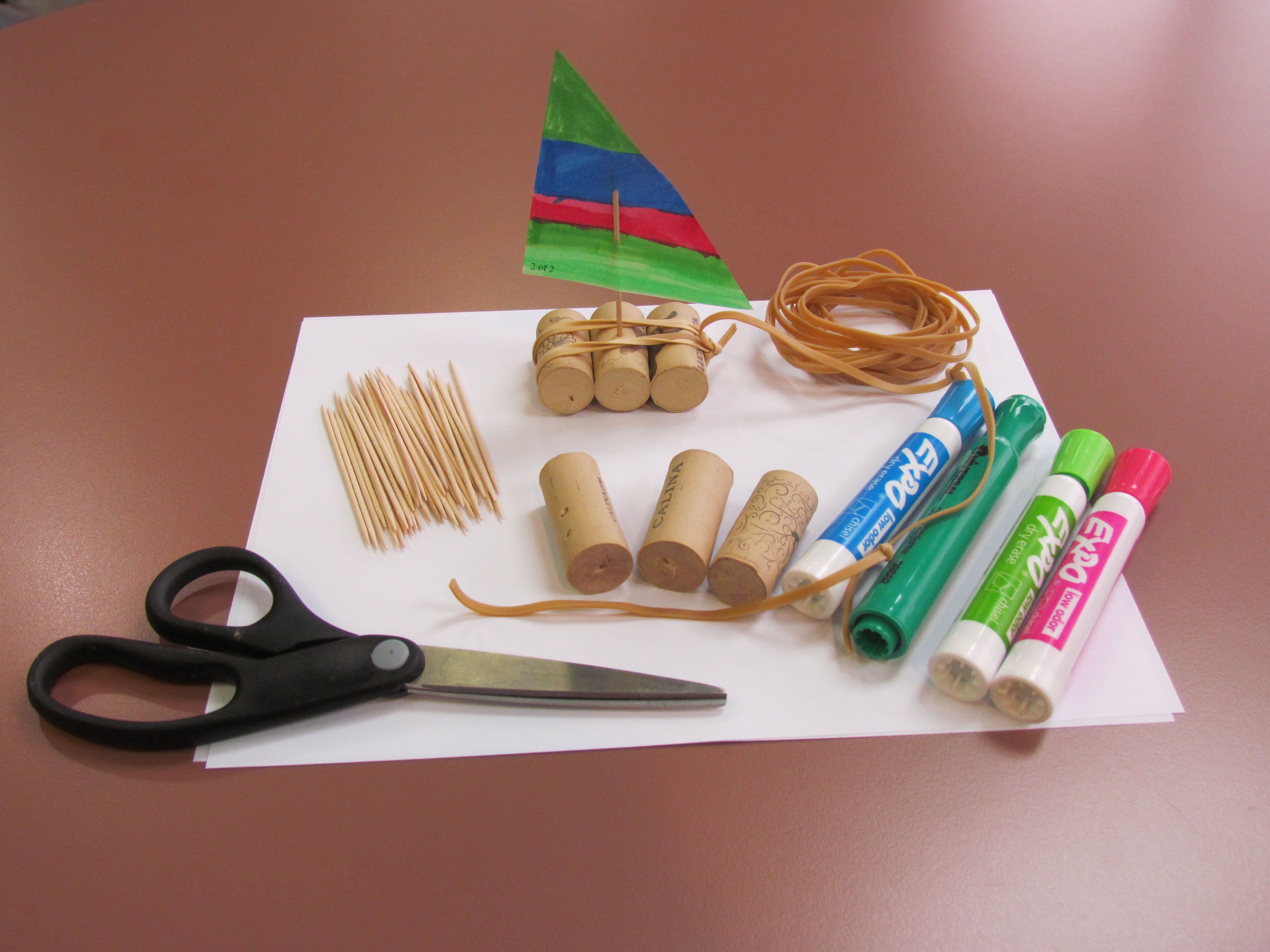 toy boat craft supplies