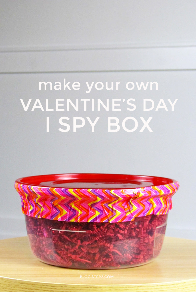 Make Your Own Valentines Day I Spy Box | Step2 Blog
