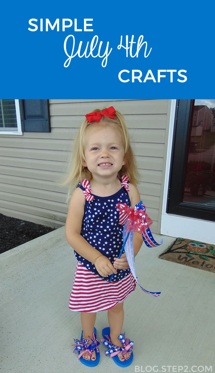 You'll love these simple July 4th crafts!