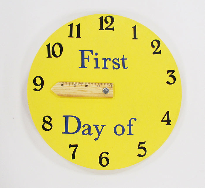 Tick tock, it's time for the first day of school!