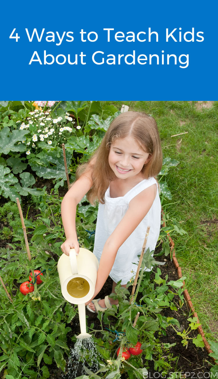 Check out these tips on how to teach your kids about gardening!