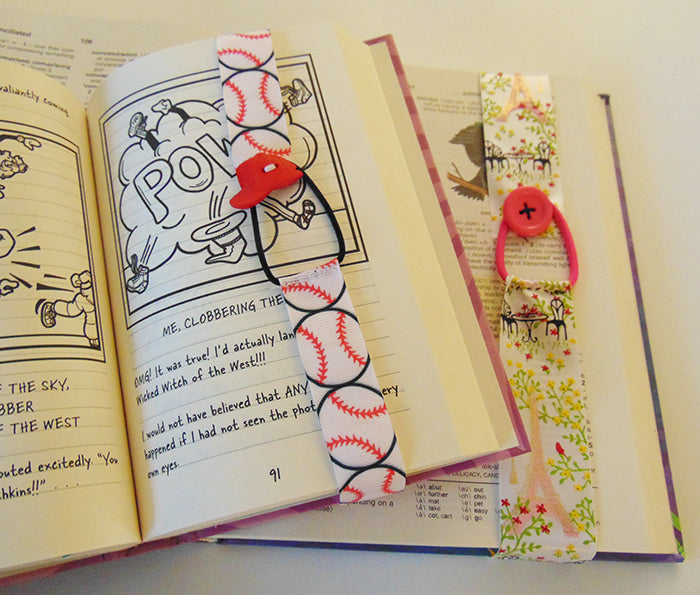 Ribbon bookmarks for all your summer reading!