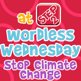 Wordless Wednesdays stop climate change