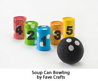 soup can bowling