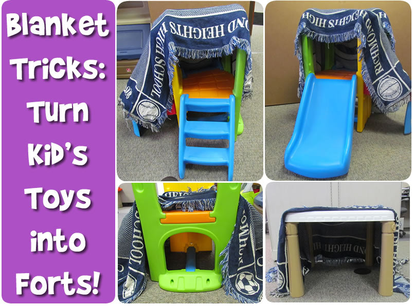 Blanket tips for imaginative play