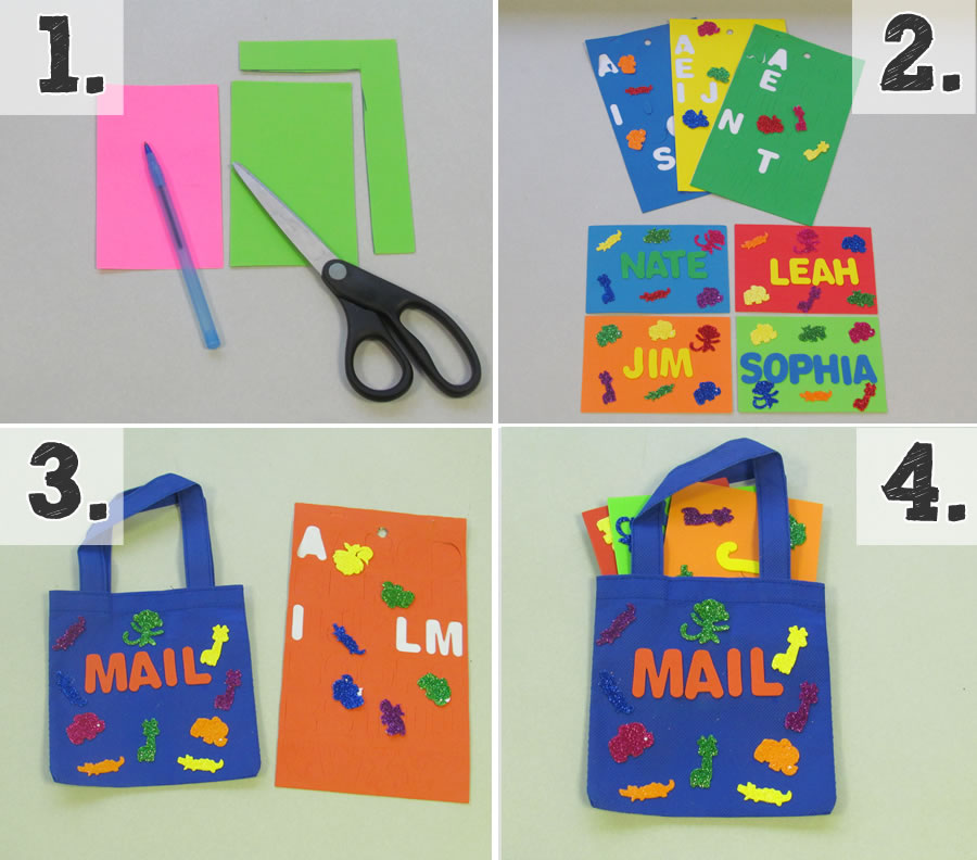 mail and mail bag instructions