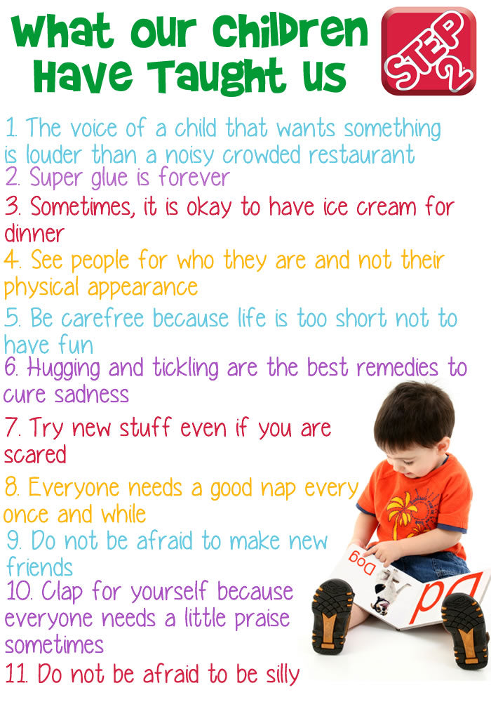 what our children have taught us
