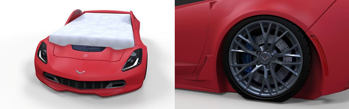 Realistic Corvette® Z06 design and style!