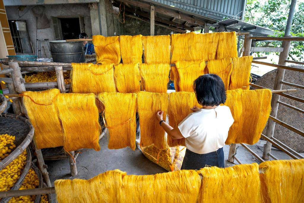 Lavorazione fibre naturali tessili - lavoro