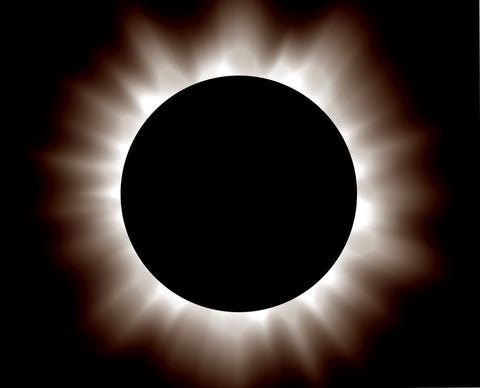 corona of solar eclipse
