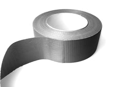 a roll of gray duct tape