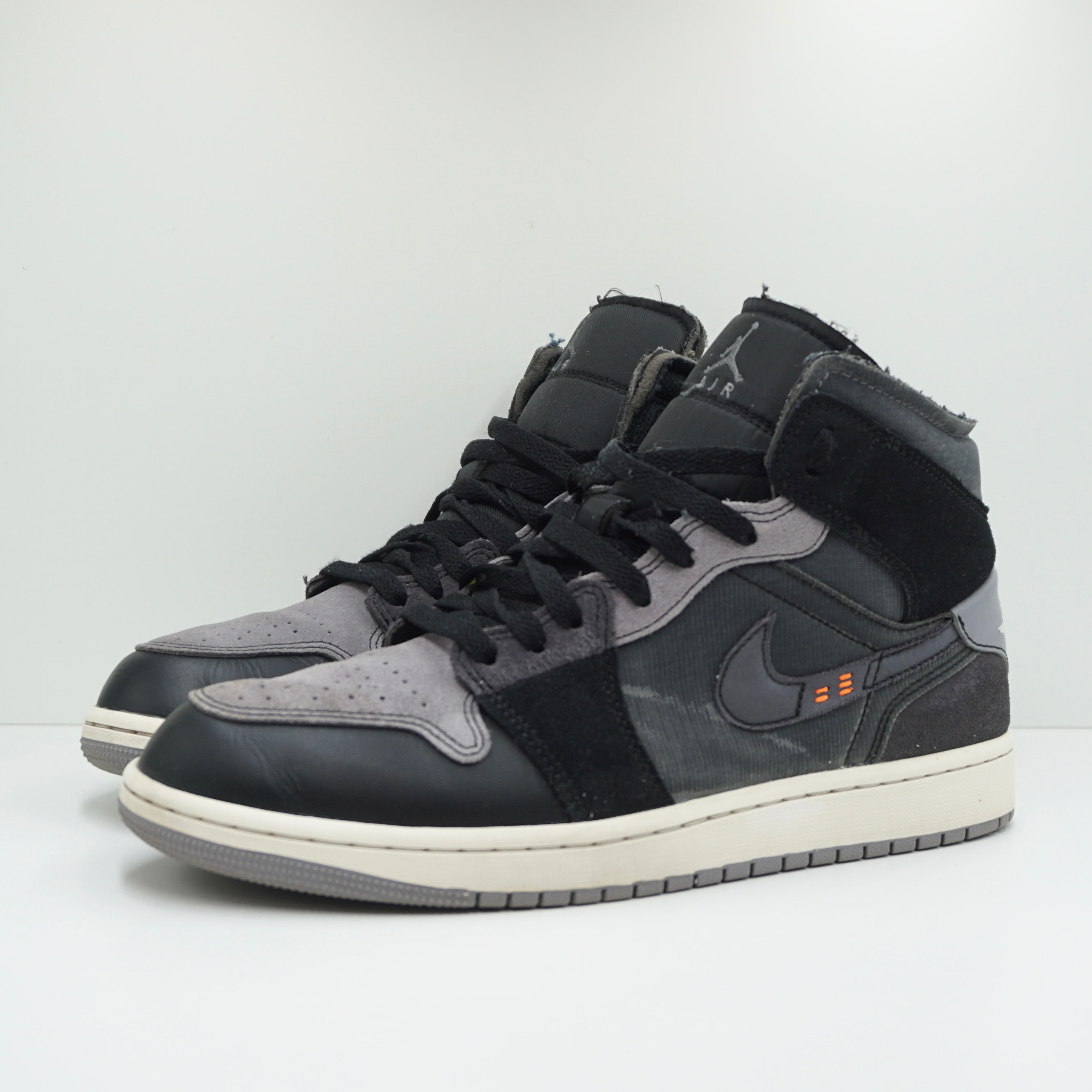 Image of Jordan 1 Mid Craft Inside Out Black