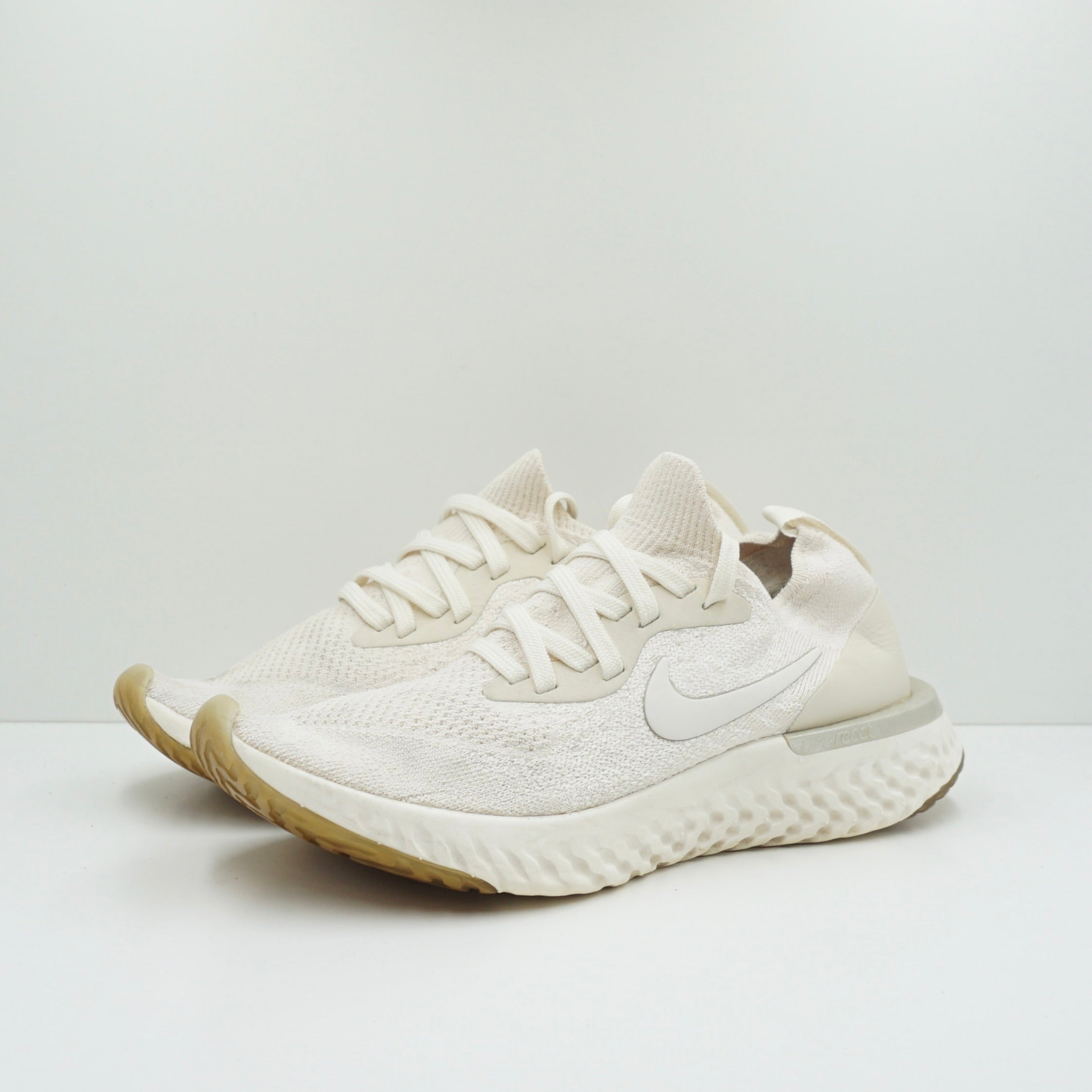 image of Nike Epic React Flyknit Light Cream (W)