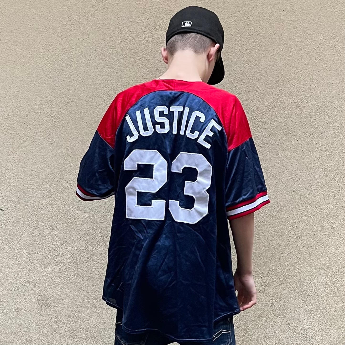 image of Majestic St. Louis Braves Justice #23 Baseball Jersey