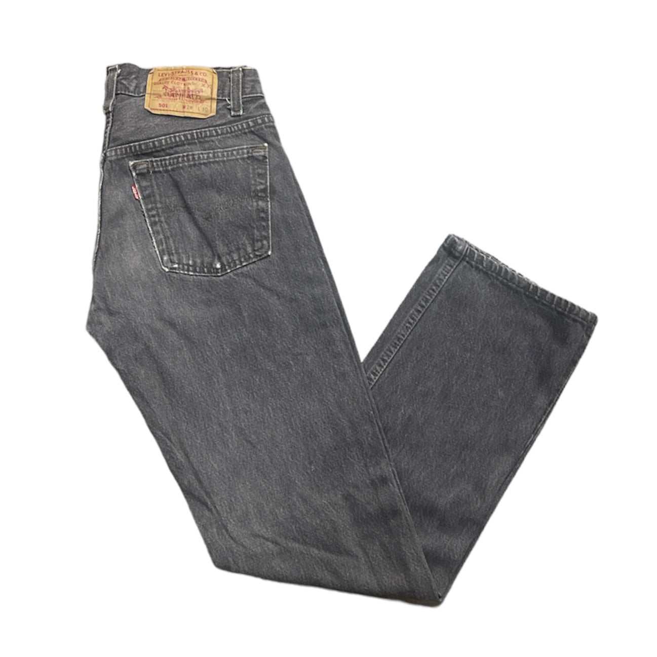 Image of Vintage Levis 501 Vintage Grey Jeans (W28/L30)