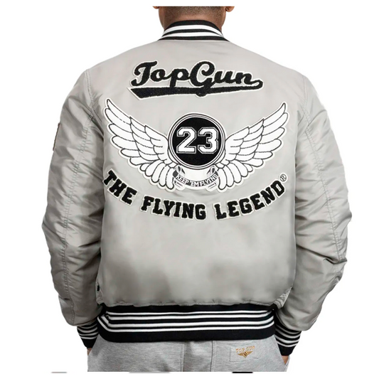 Top Gun Men's The Flying Legend Varsity Jacket