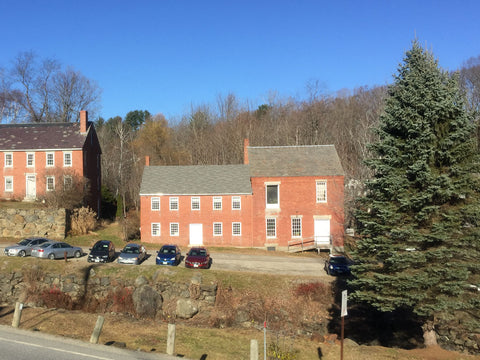 The new basader studio, building to the right.