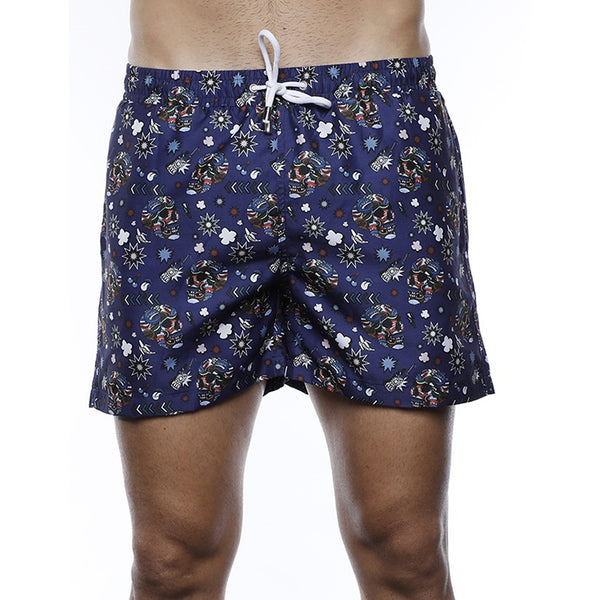 Luchiano Visconti Bottle Cap Skulls Swim Trunks | Lil' John's Big ...