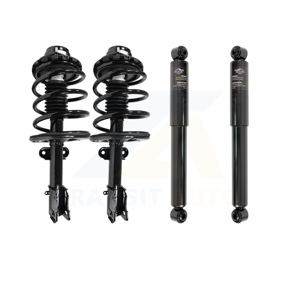 Front Rear Complete Shocks Strut Coil Spring Assembly Kit For