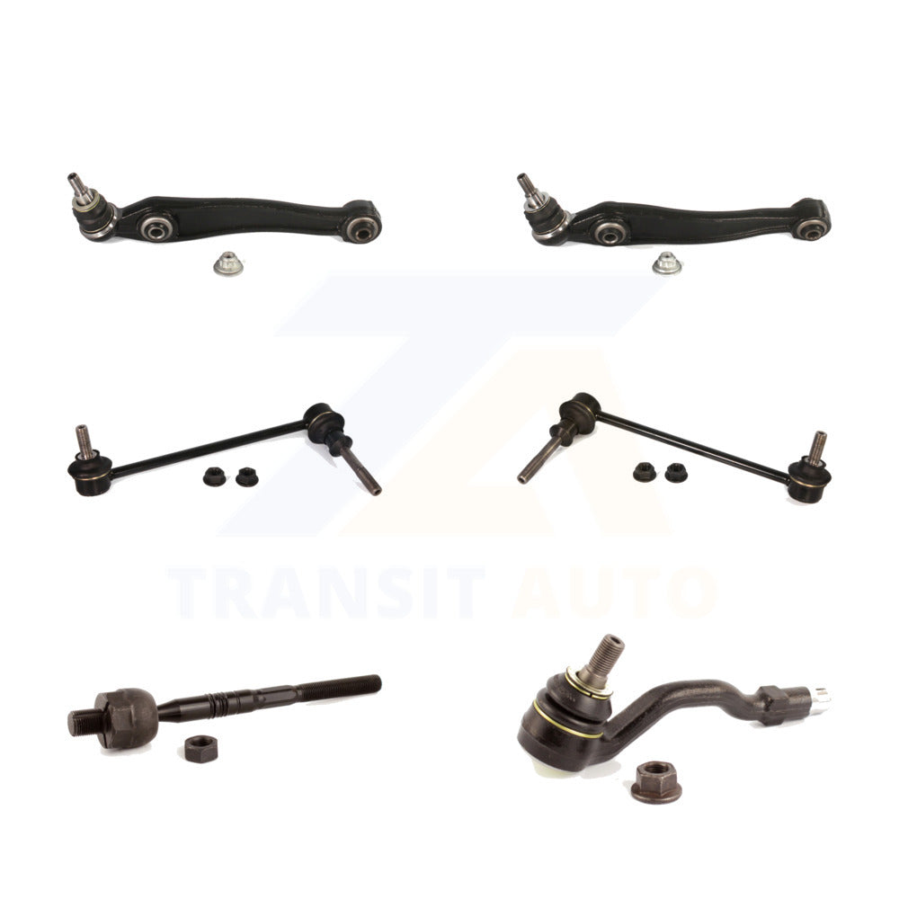 Front Suspension Control Arm Tie Rod End Kit For 2000-2006 BMW X5