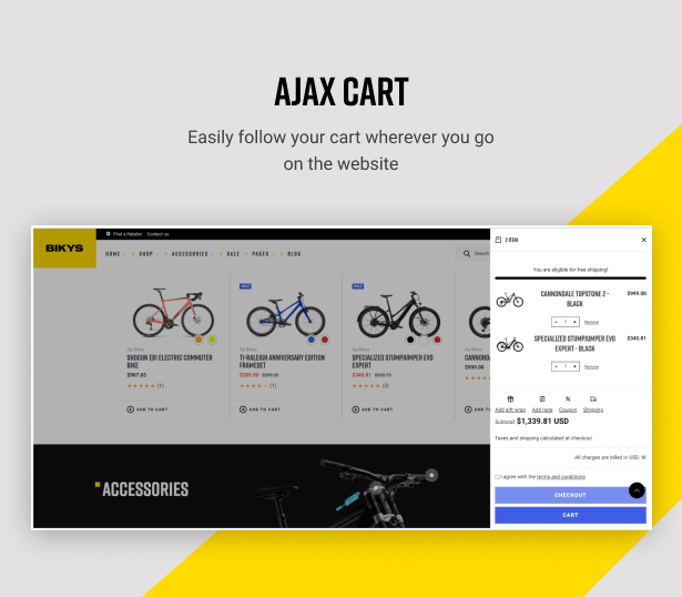 Ajax cart