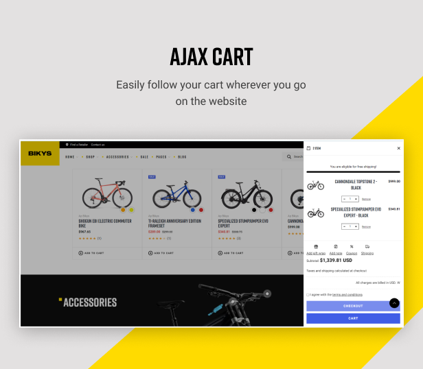Ajax cart 