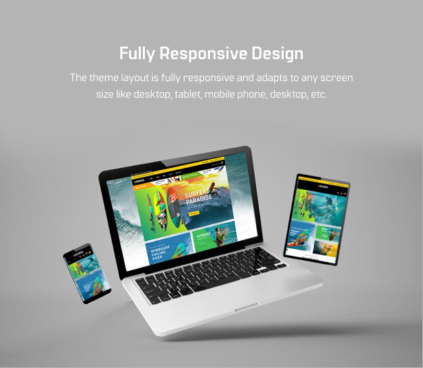 Fully responsive design