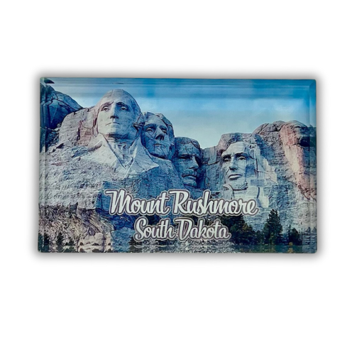  Mount Rushmore Beveled Edge Magnet 