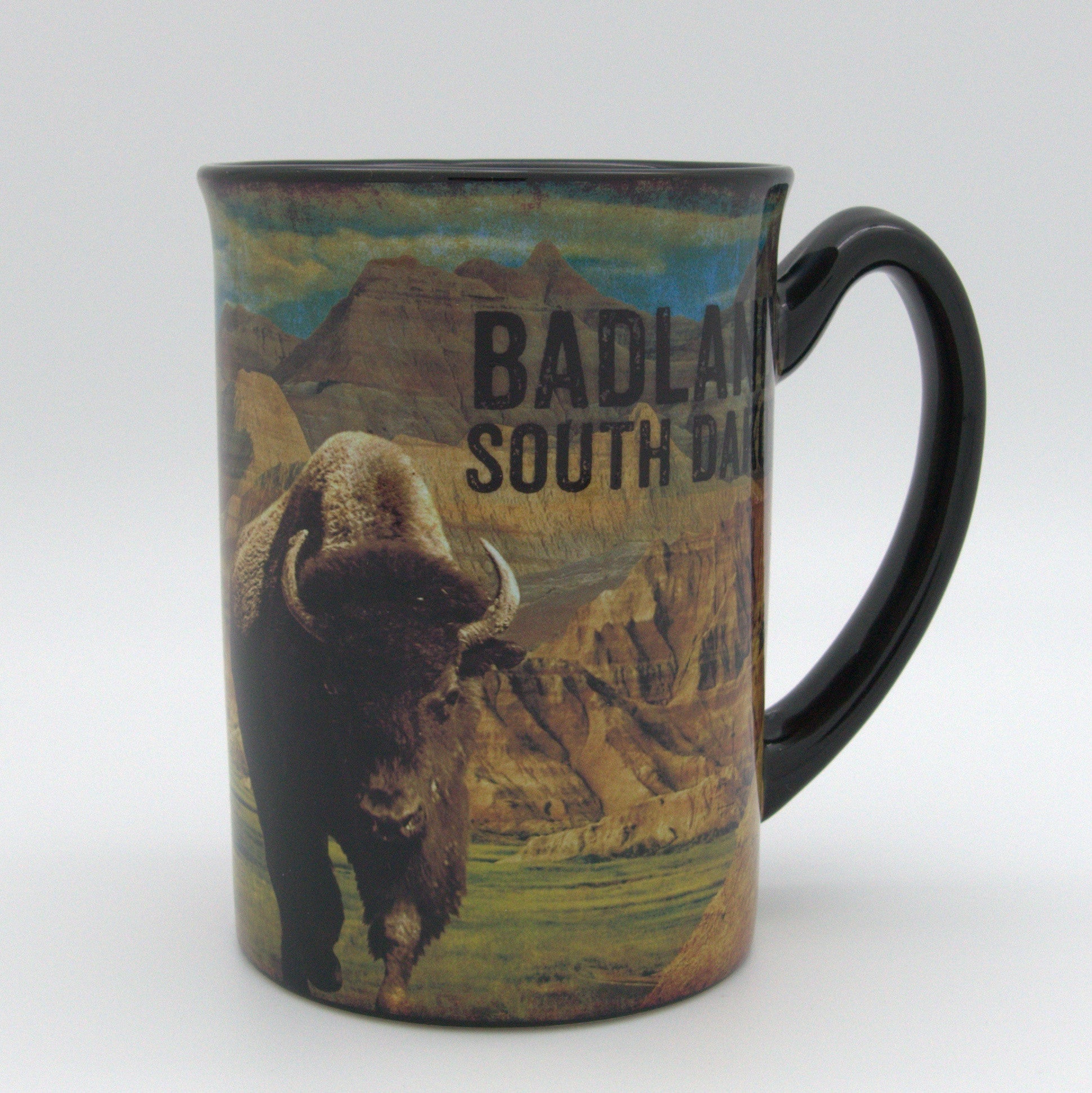  Badlands Buffalo Scene Mug 