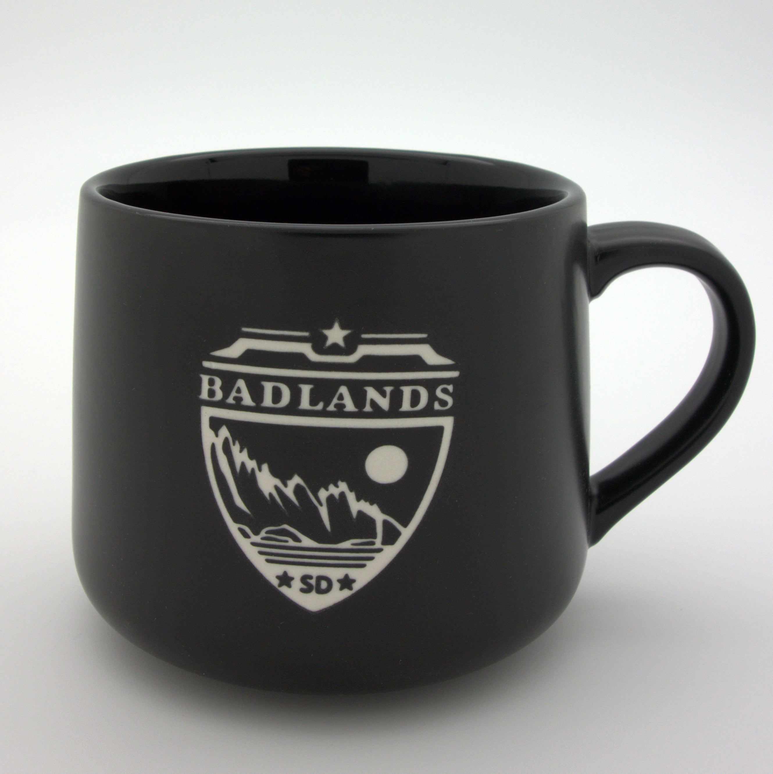  Badlands South Dakota Etched Mug 